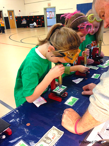 Loveland Primary Students students mix chemicals, make slime – all in the name of science!