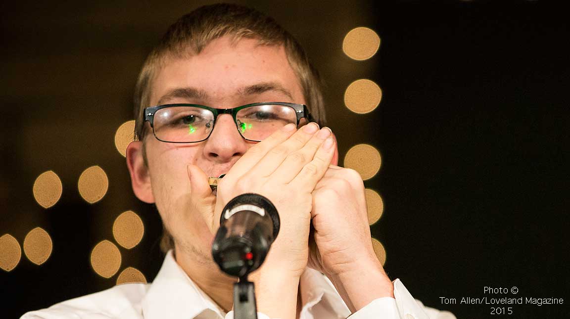 Video: Then out of the blue comes a harmonica and 12th grader Nick Froelich