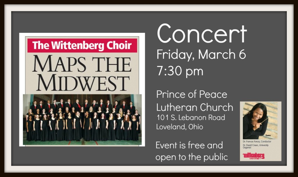 Wittenberg Concert March 6_Prince of Peace