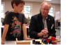 Representative John Becker visited Children’s Meeting House Montessori School