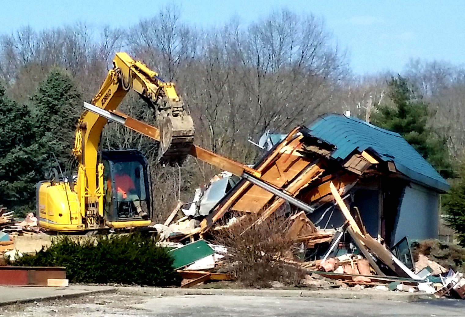 Patio Sports Bar flattened to make way for Tender Towne