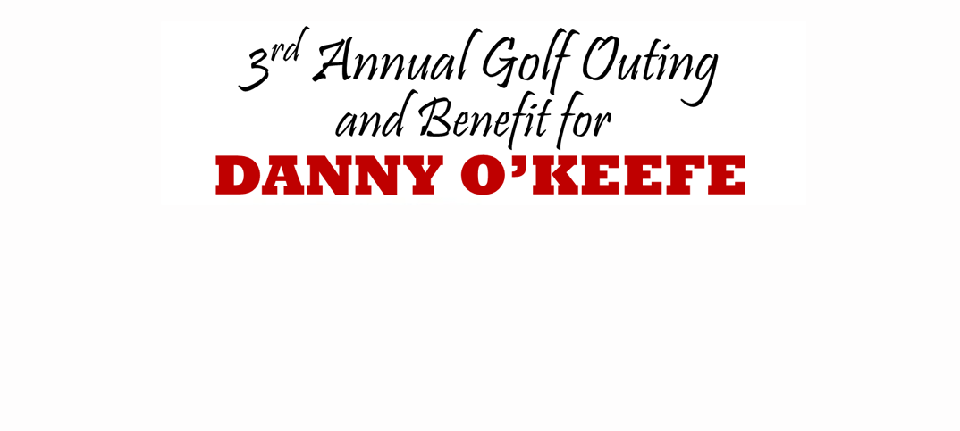 Golf Outing and Benefit Party for Danny O’Keefe on May 16th