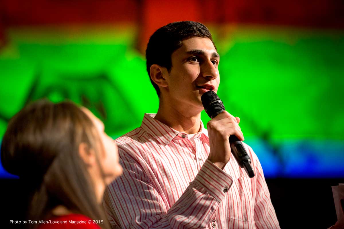 Video: Ricky Mulvey and Tara Wagner hosting the 2015 Hold On Talent Slam
