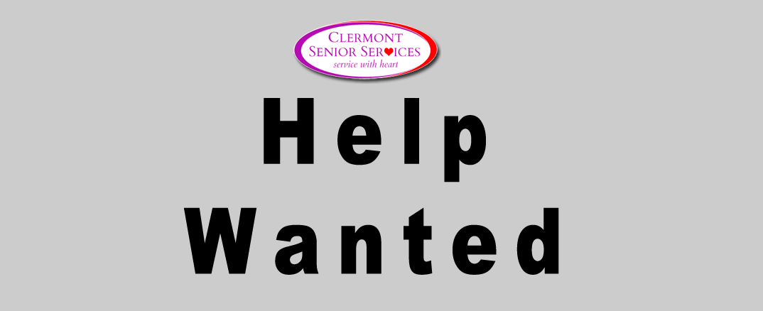 Help Wanted: Activity Assistant/Service Coordinator in Loveland