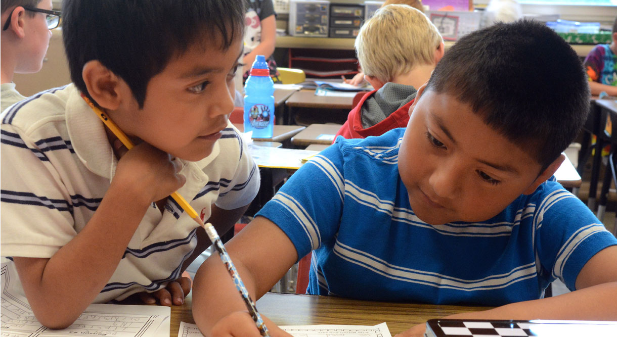 A small classroom became a village of teachers for Loveland first grader