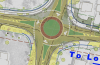More on Columbia/Lebanon/Fields-Ertel roundabout under construction