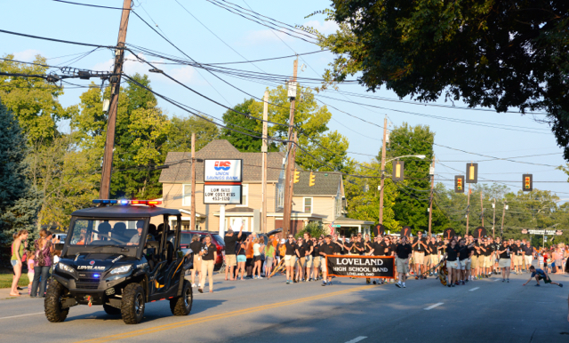 Loveland Athletic Boosters 2015 Homecoming Parade