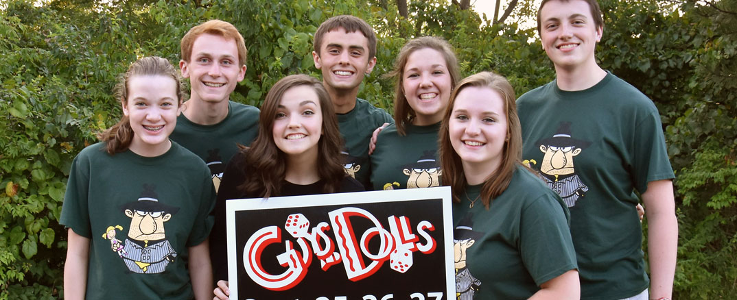 Nine Loveland students in Acting Up production of Guys and Dolls