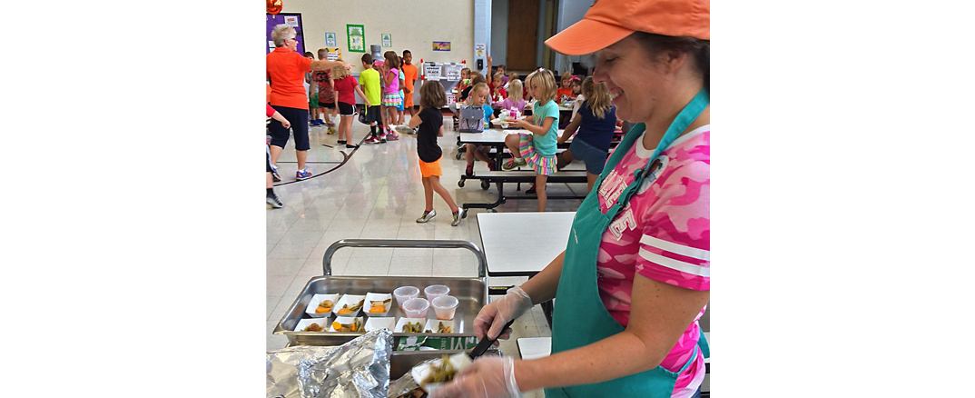 Harvest Lunch from fresh veggies Loveland students helped grow in Granny’s Garden