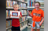 Henry King and Emma Steiner win prizes in Library Summer Reading Program