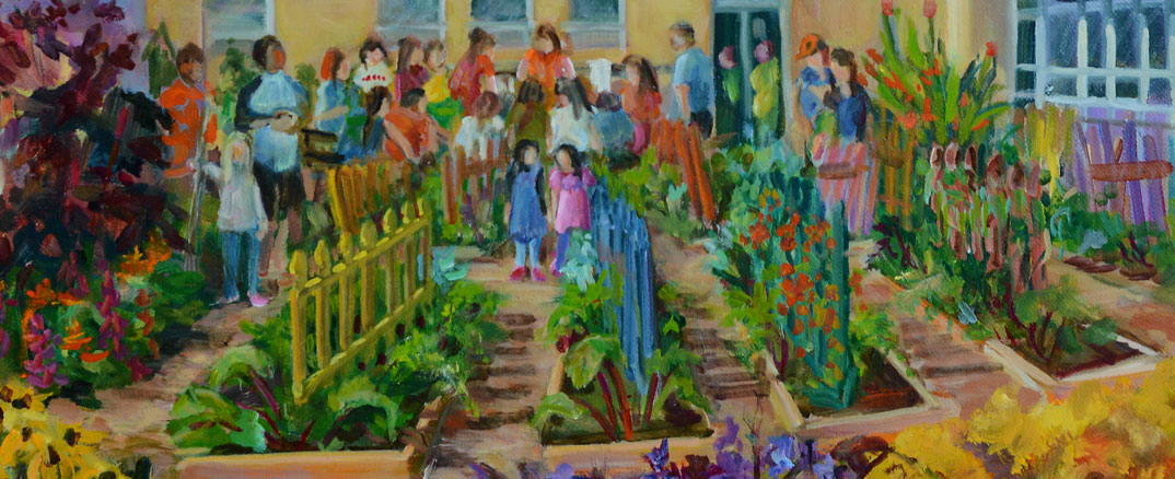 Fine art on-line auction to benefit Granny’s Garden School