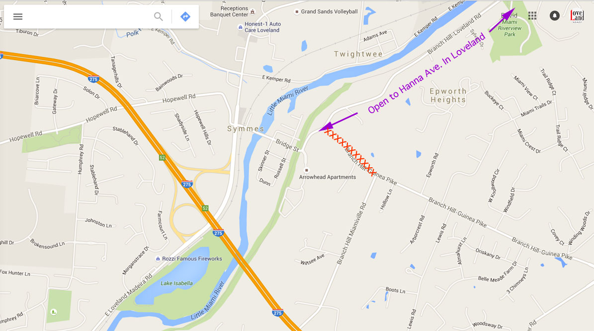 google-map-of-branch-hill