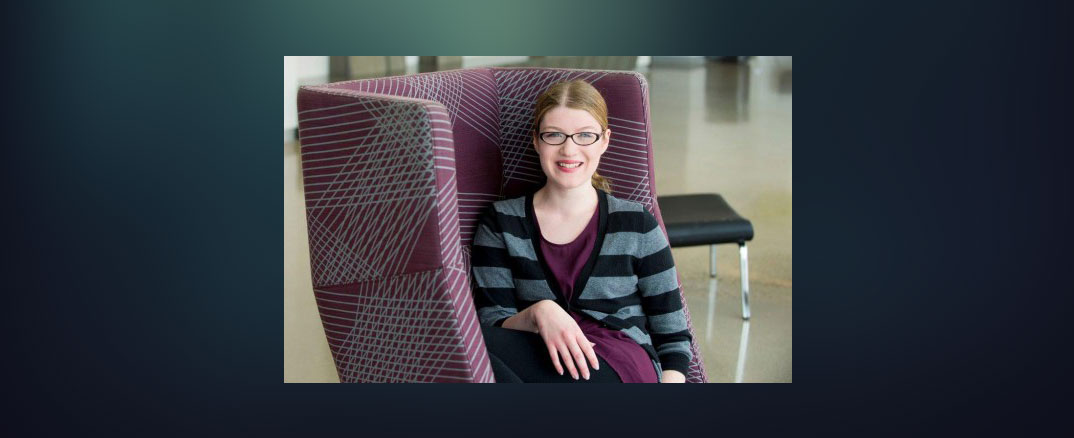 Chloe Schwartz helps fellow students build skills as a coach at the Writing Center
