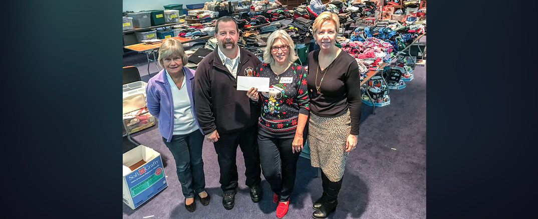 L.I.F.E. food pantry get $1,400.00 Christmas present