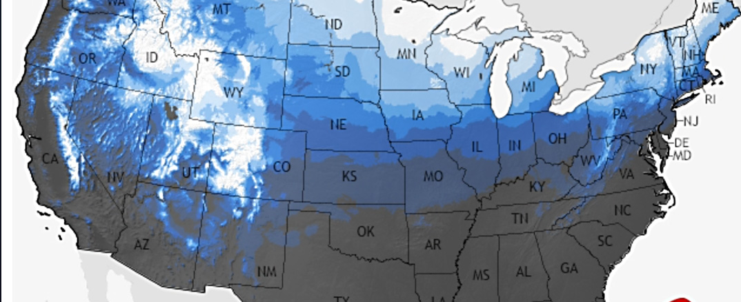Almost snow hope for White Christmas in Loveland
