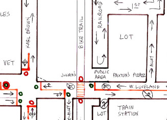 Greg Benkner: The bike trail and left turns blow the flow!
