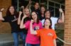 Students and teachers say thank you for their new all-inclusive playground at Loveland Primary School