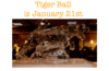 Attend the Annual TIGER BALL
