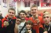 Five Loveland Middle School wrestlers are “Conference Champion”