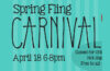 Free Spring Fling Carnival at POP on April 18