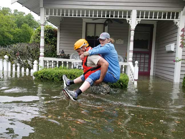 Are you organizing hurricane relief?