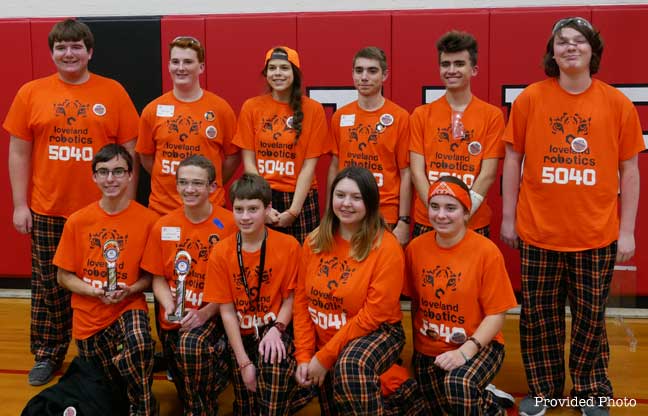 Loveland High School robotics teams advance to state