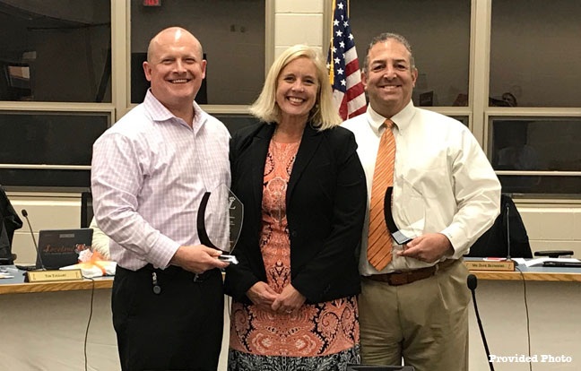 Loveland Outgoing School Board Members honored