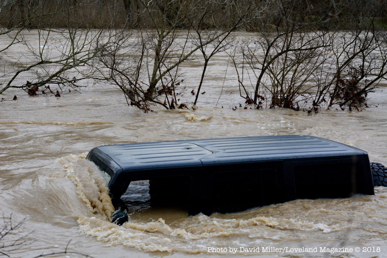 [Photo Album] Minor flooding closes Cones Road, East Kemper Road, and Karl Brown/East Broadway
