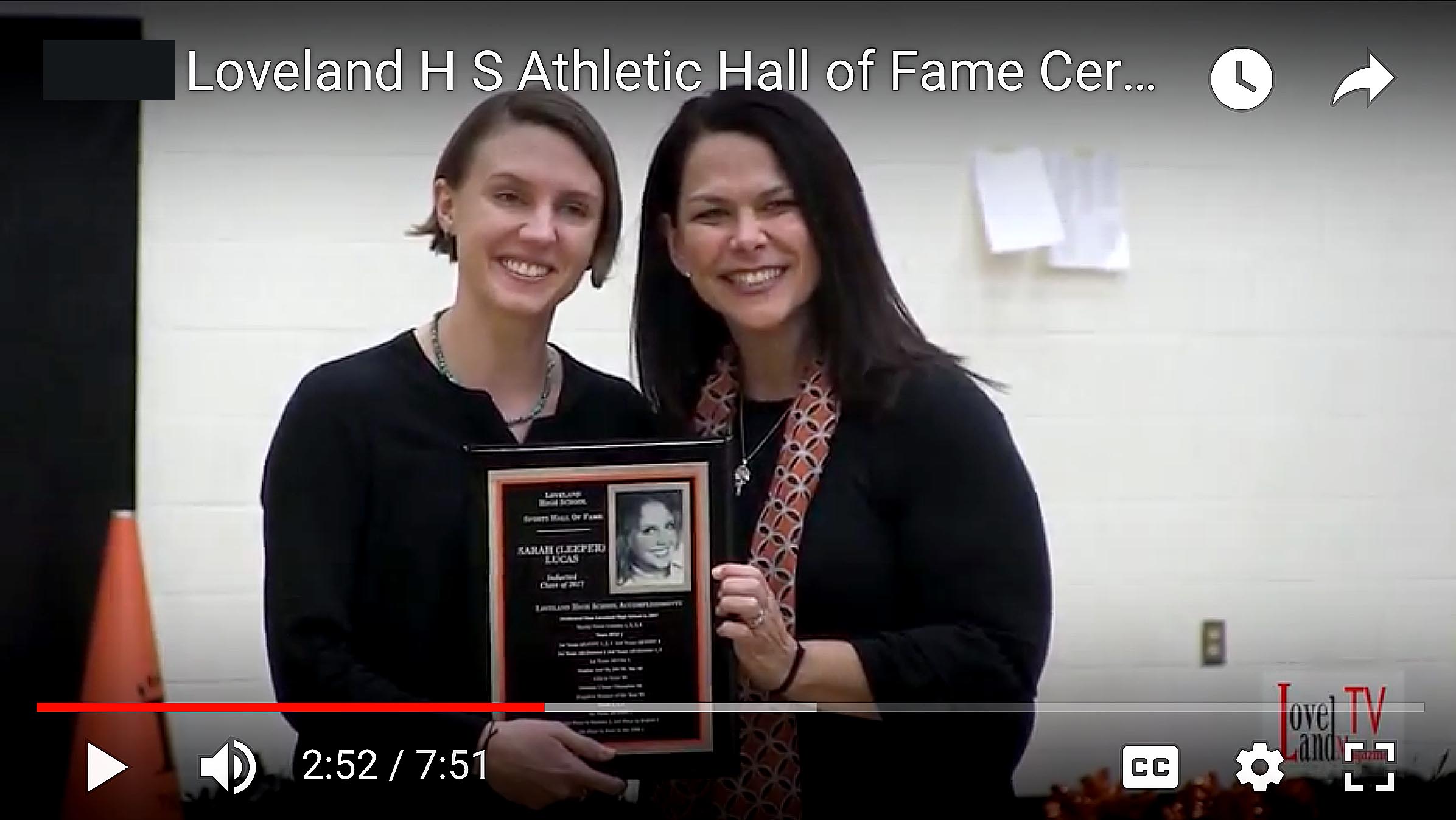 [Exclusive Video] Class of 2017 LHS Athletic Hall of Fame Induction