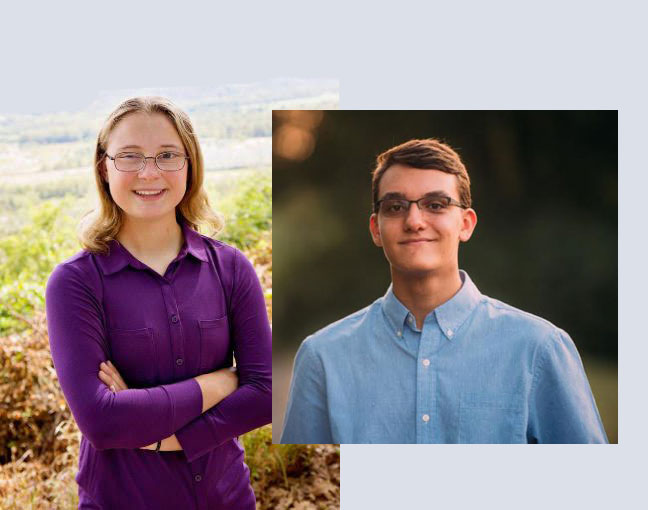 Loveland High School seniors Emily Kiehl and Radu Vasilescu receive $3,000 grant