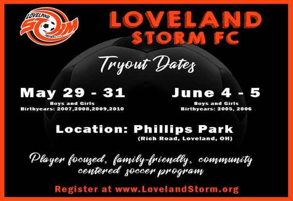 Loveland Storm FC tryout information