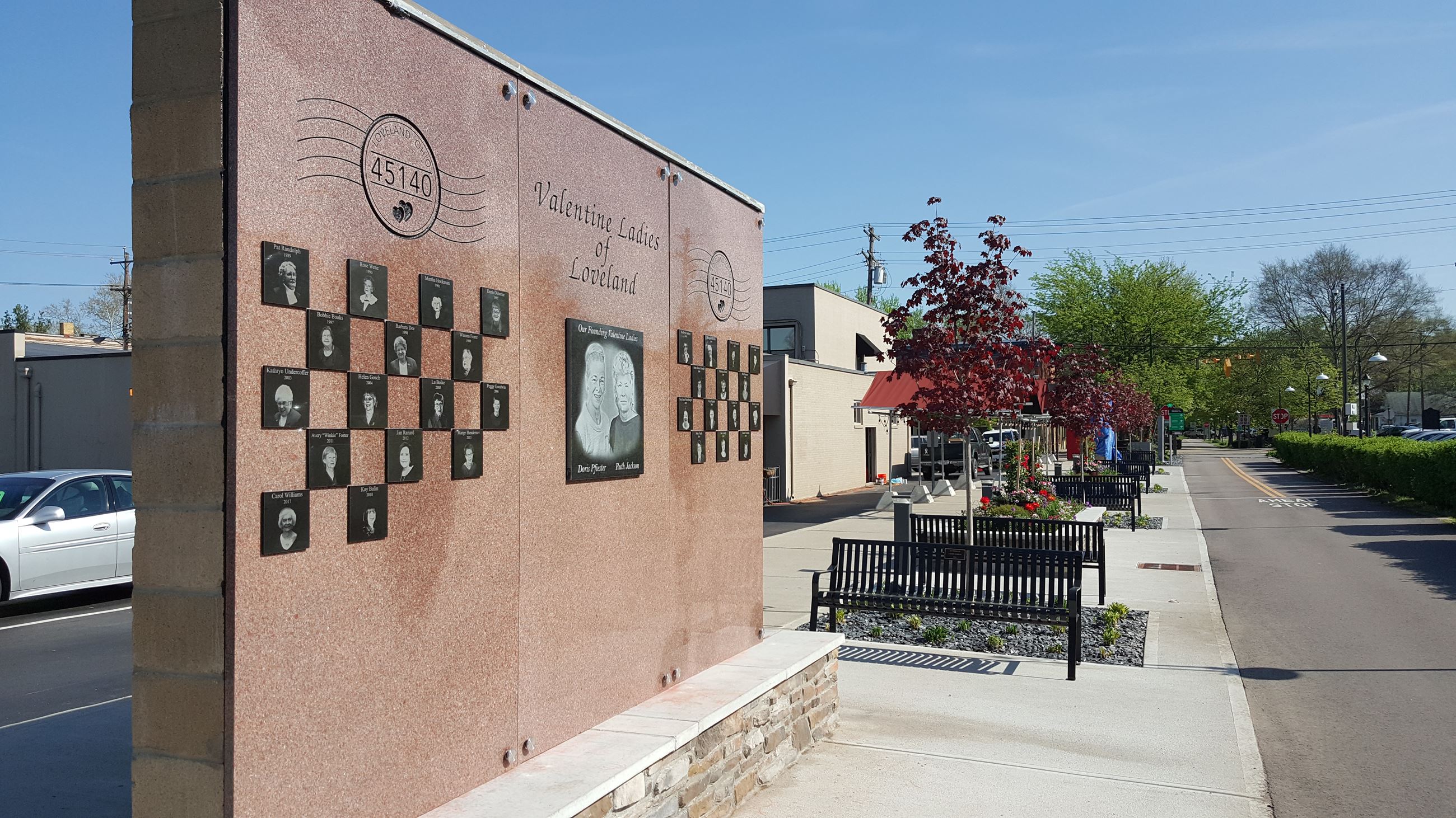 Dedication ceremony for Sweetheart Lane on Loveland Bike Trail Saturday