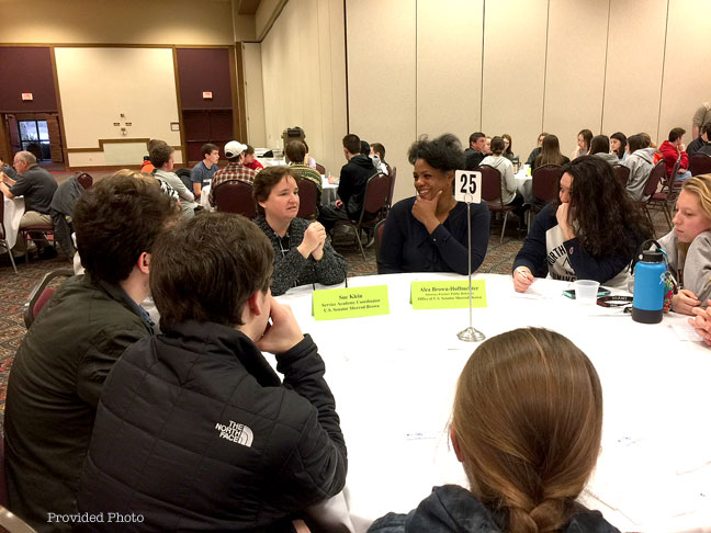 Loveland High School seniors experience Speed Mentoring