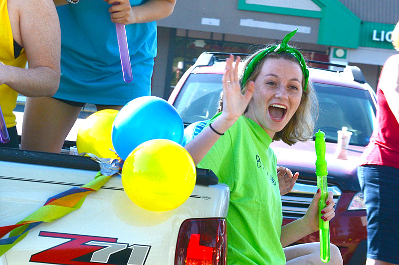 Photos from the Loveland High School Senior Parade on the streets of Loveland