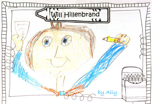 Loveland first-graders: Will Hillenbrand is happy when he draws