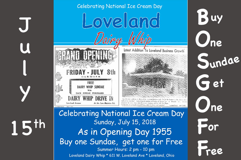 Buy a Sundae on Sunday and get a Sundae