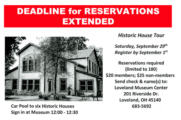 Historic House Tour in Loveland Sep 29th