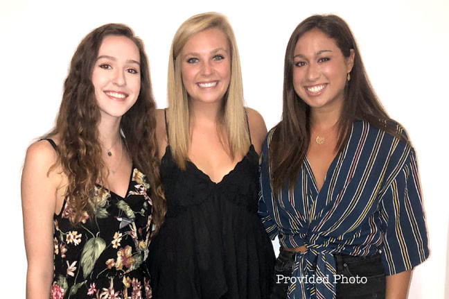 Loveland grads: Ibby Boyle, Sophie Greenberg, and Maddi Wieler get on-the-job experience in Israel