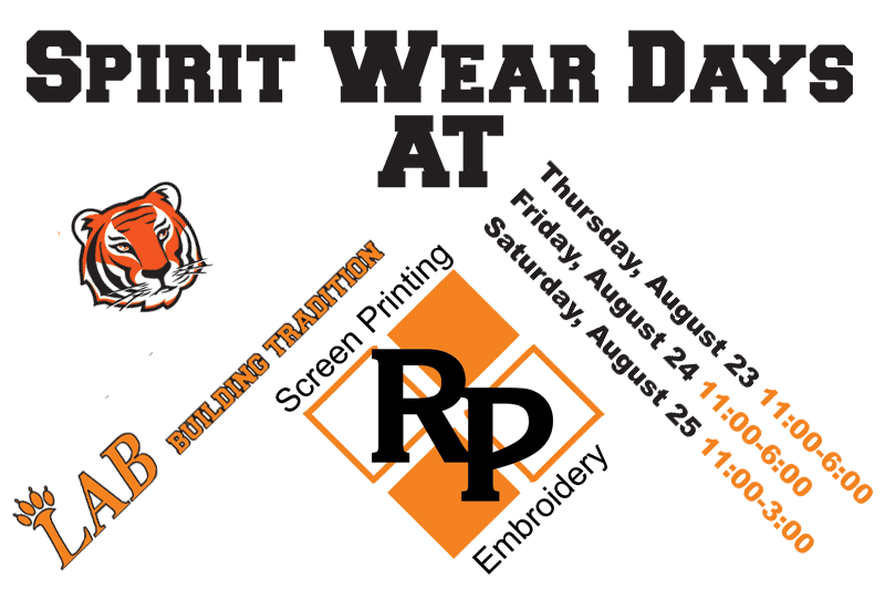 Spirit Wear Days at RP Diamond