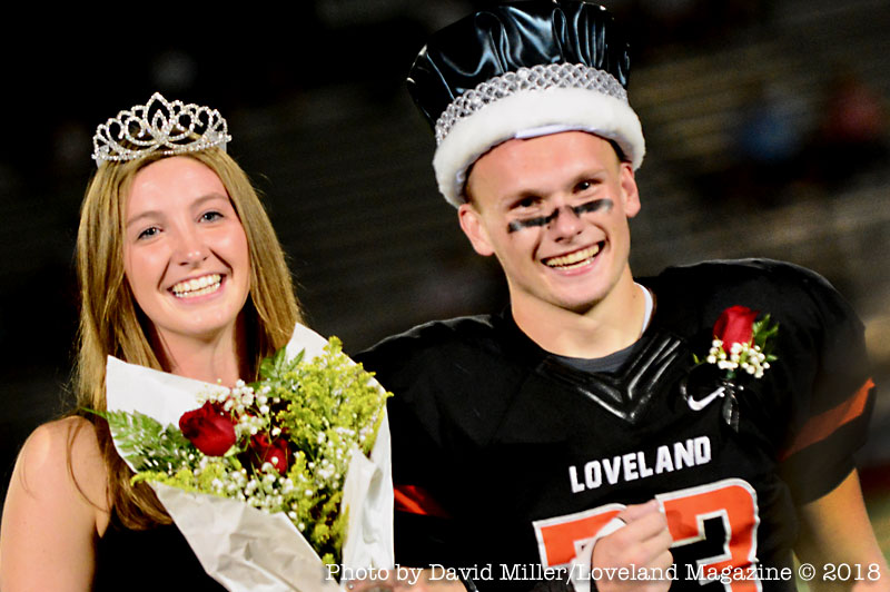 Your 2018 Homecoming Queen and King Marie Plitt and Kyle Whitaker