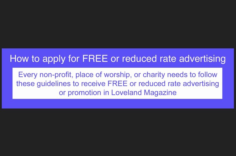 Non-profits, place of worship, or charity: How to apply for FREE or reduced rate advertising