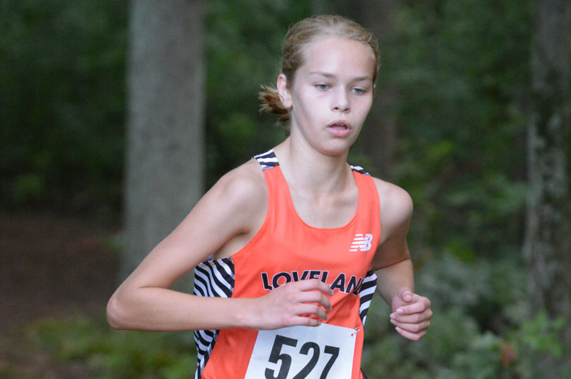 Jessie Gibbins is last athlete standing (running) for LHS