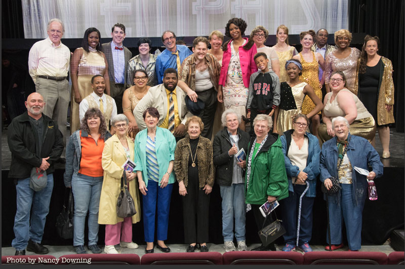Loveland Health Care residents guests at “Memphis, the Musical” dress rehearsal