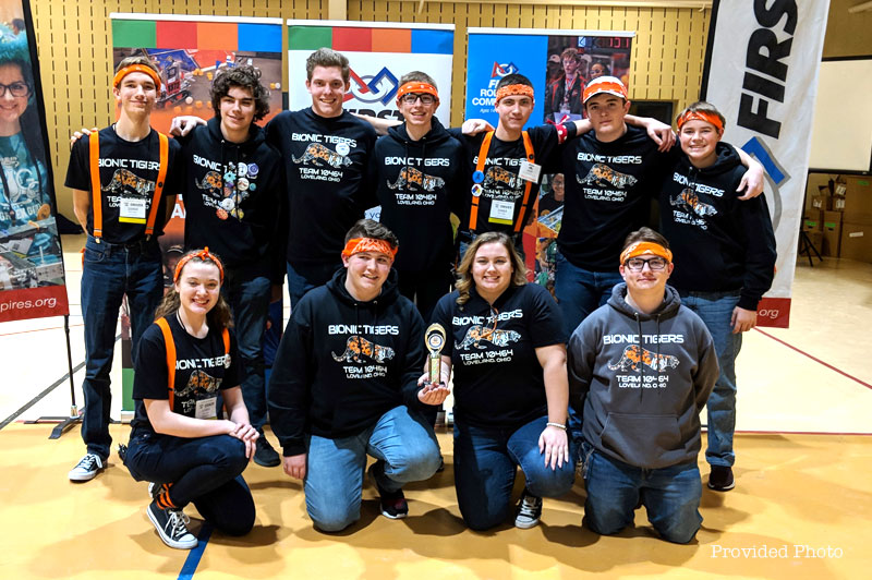 Bionic Tigers win multiple awards at Pennsylvania robotics competition