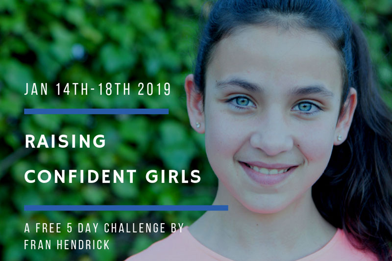 The FREE Raising Confident Girls 5-Day Challenge starts Monday!
