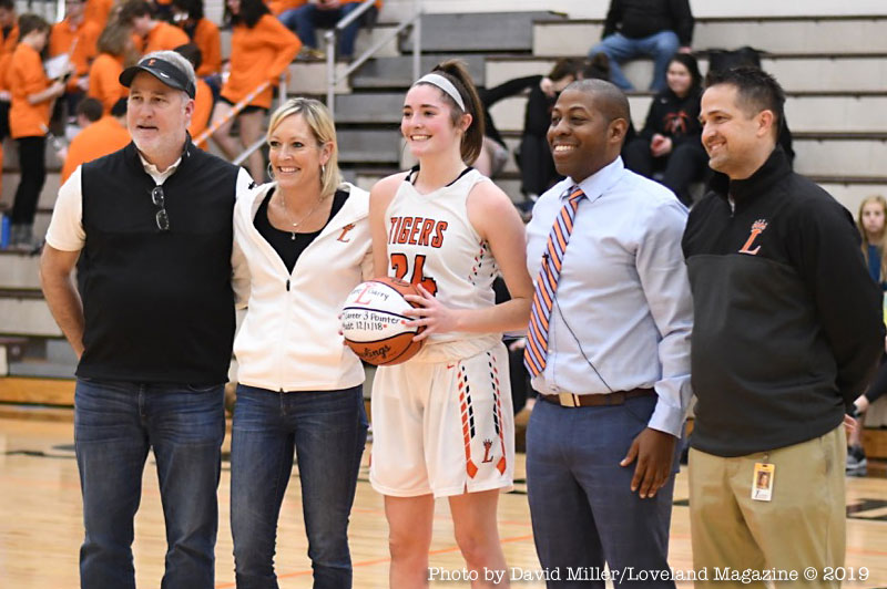 Junior Kate Garry honored