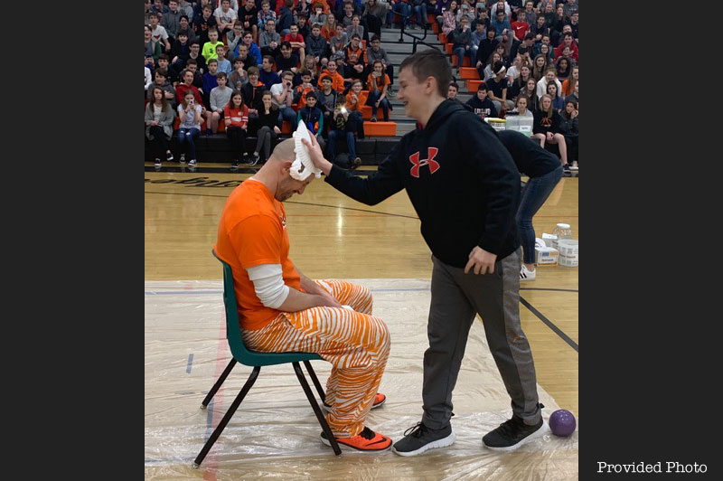 Loveland Middle School raises more than $5,000 to help cure cancer