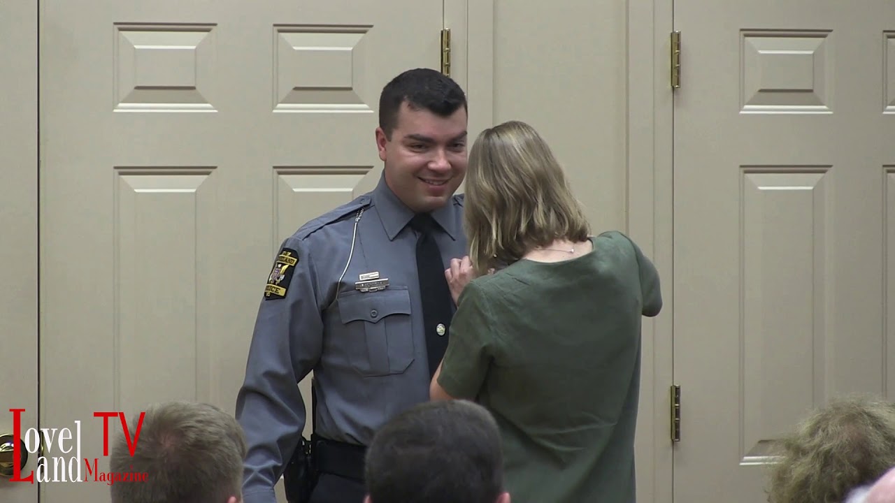 [Video] Alex Burnett takes Loveland Police Department oath