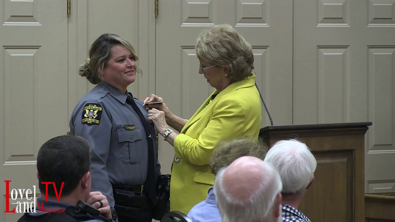 [Video] Officer Amy Campbell promoted to Lieutenant with the Loveland Police Department