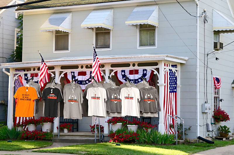 RP Diamond Tiger Spirit Wear Sale at Loveland Magazine during Homecoming Parade Thursday